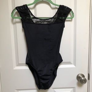 Class In Leotard, size M, Black